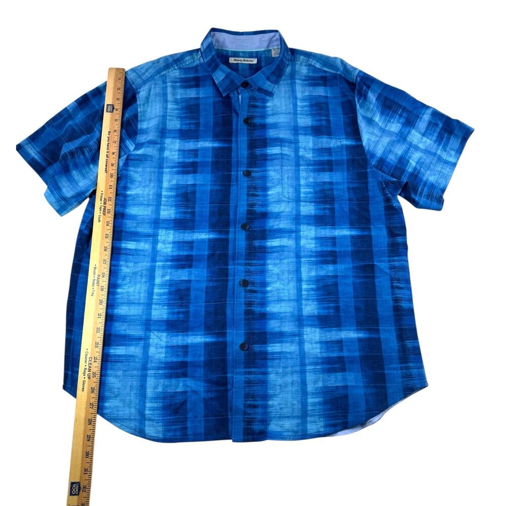 Tommy Bahama Silk Shirt Mens XL Short Sleeve Button Up Camp Casual Island Life - Picture 4 of 7